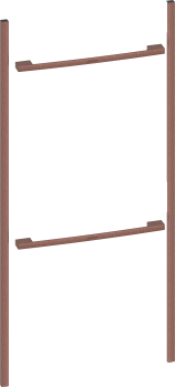NEFF Z912BBY0 - Flex Design Kit für Seamless Combination , 120 cm, Brushed bronze, Für einen Backofen & einen Backofen